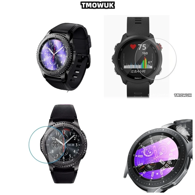 

For Samsung Gear Sport Gear 2 3 4 zero 9H Hardness Anti - Scratch Tempered Glass Smart Watch HD Screen Protector Film