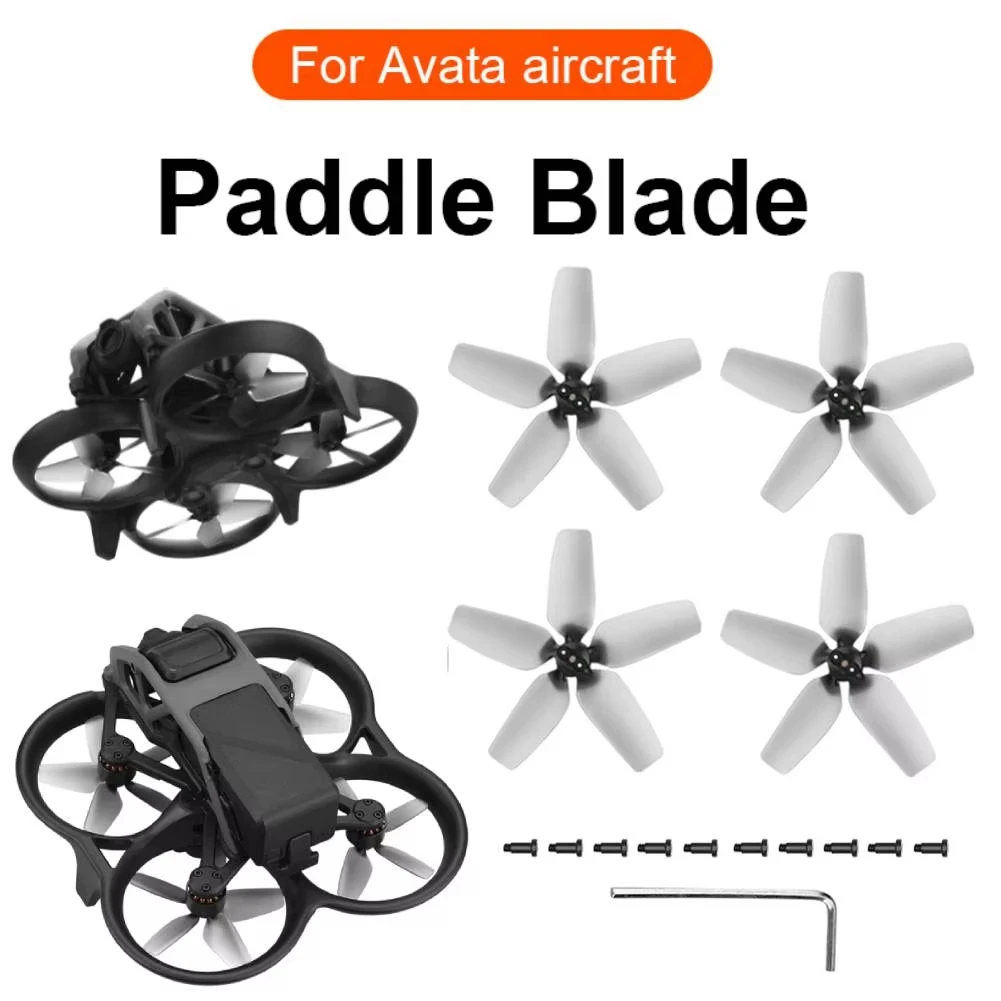 

4pcs Propeller Props for DJI Avata Lightweight Propeller Blade Wing Fans Props Noise Reduction Replacement Parts Accessories