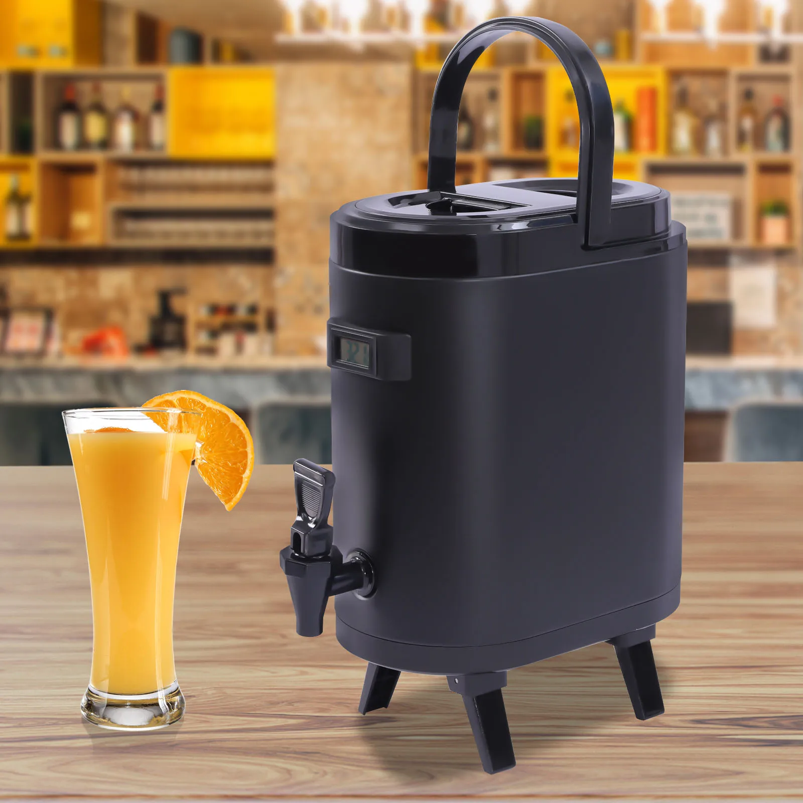 Insulated Beverage Dispenser – Food-grade 304 Stainless Steel Insulated Thermal Hot and Cold Beverage Dispenser