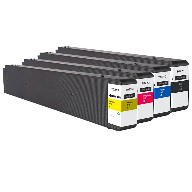 Compatible Pigment Ink Cartridge For Epson T02Y T02Y1 T02Y2 T02Y3 T02Y4  WorkForce WF-C21000  WF-C21000a WF-C21000c Printer