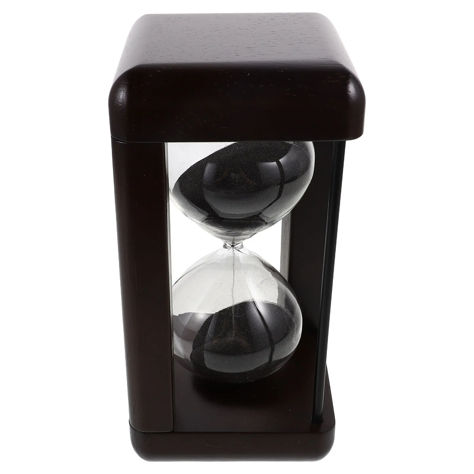 

30 Minute Glass Sand Timer Hourglass - Vintage Wooden Decorative Desk Office Home Kitchen Timer for Cooking Meetings Games