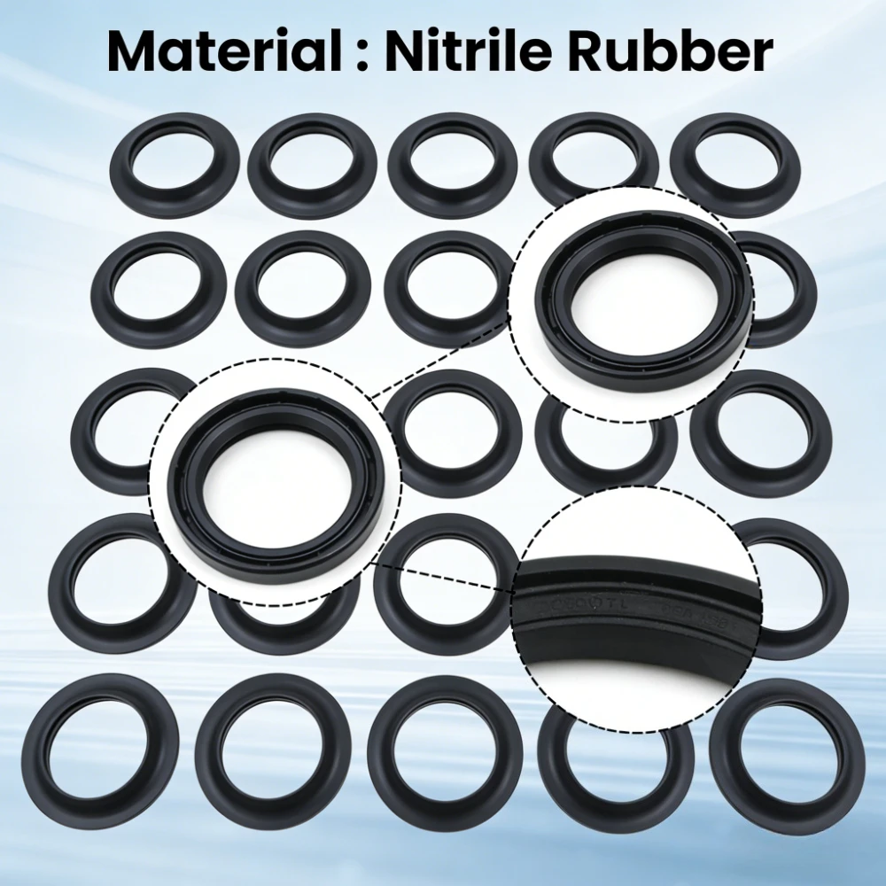 2/4/8pc 50x63x11 Front Fork Oil Seal & Dust Cover For MOTO GUZZI Stelvio 1200 8V 2013–2016 15 For Ducati Diavel MULTISTRADA 1200