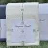 

100% Organic Cotton Honeycomb Jacquard Blanket
