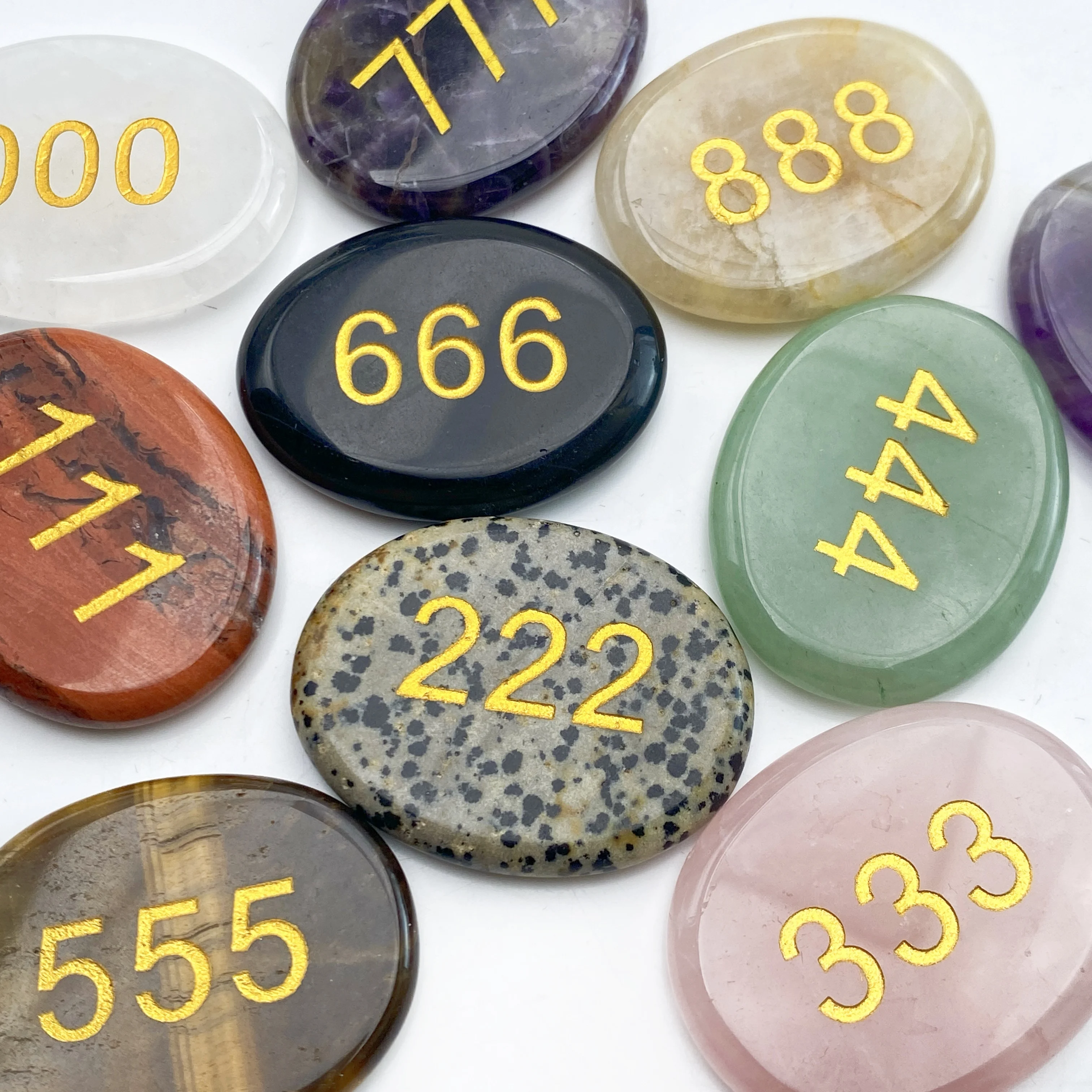 قطعة واحدة من شكل بطاقة رقم المواد المختلطة، مجموعات الحجر، هدايا ممتازة، هدية للعائلة والأصدقاء، ديكور المنزل، ديكور ذاتي الصنع