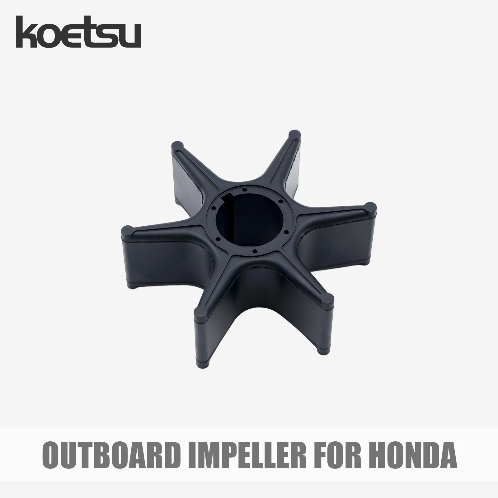 KOETSU Water Pump Impeller - For Yamaha Outboard Boat Engine Parts Kit Two-Stroke 2 3 4 8 15 30 HP Propeller