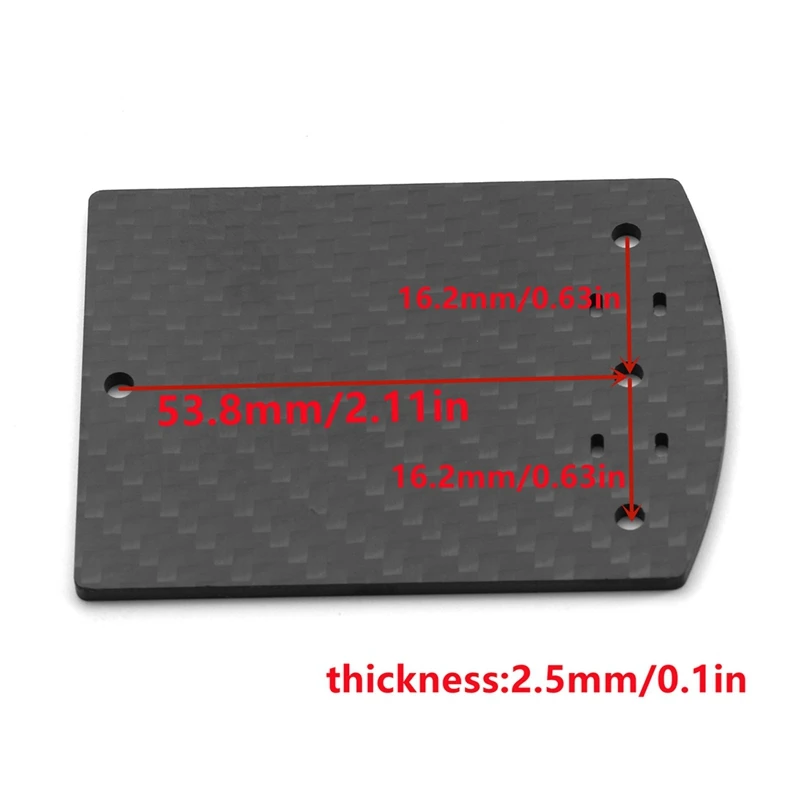 RC Car Upgrade Carbon Fiber Roof Frame Trim Board For 1/10 Tamiya BBX BB01  RC Car Upgrade Accessories