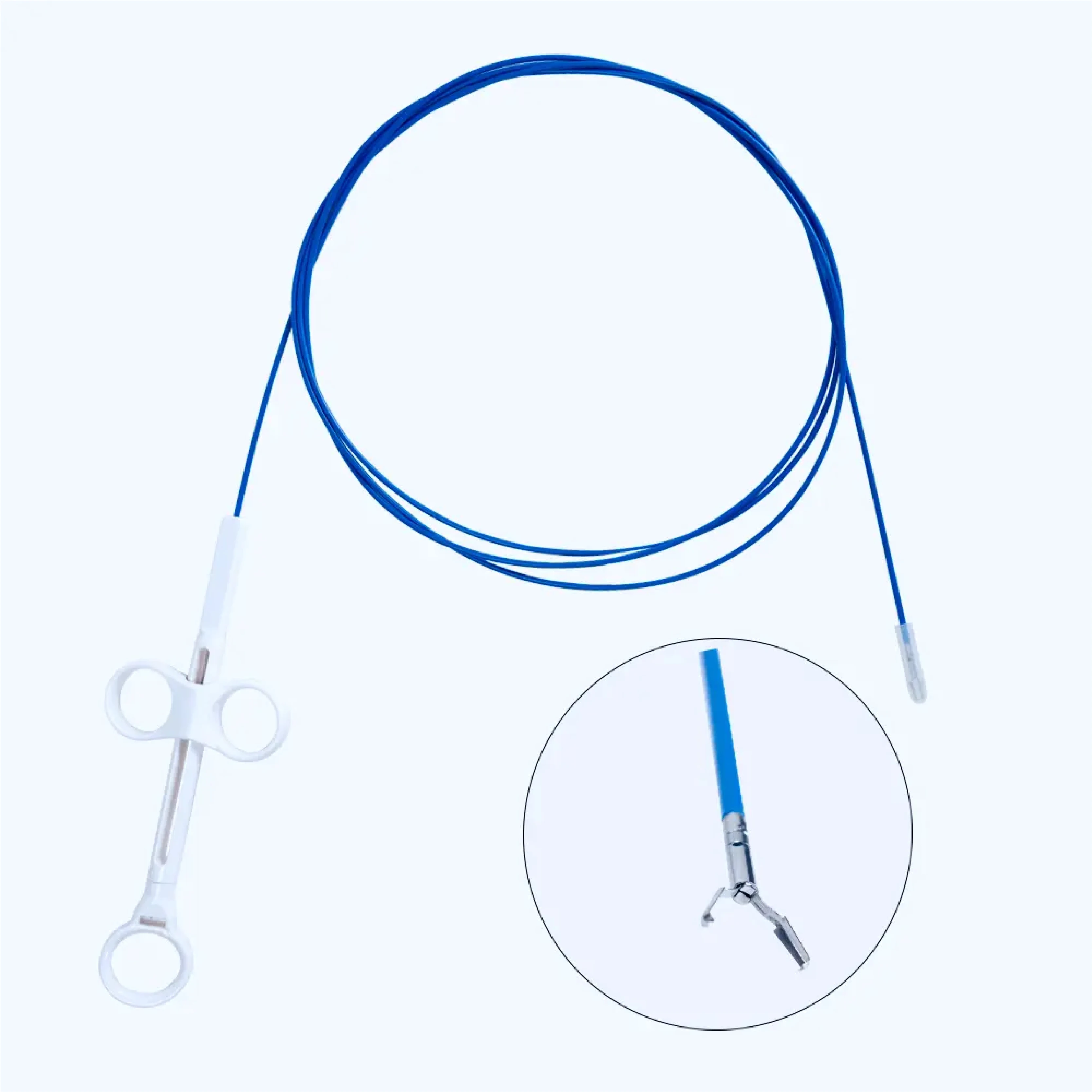 Circulación endoscopio desechable circulación giratoria flexible clip hemostático gastrointestinal