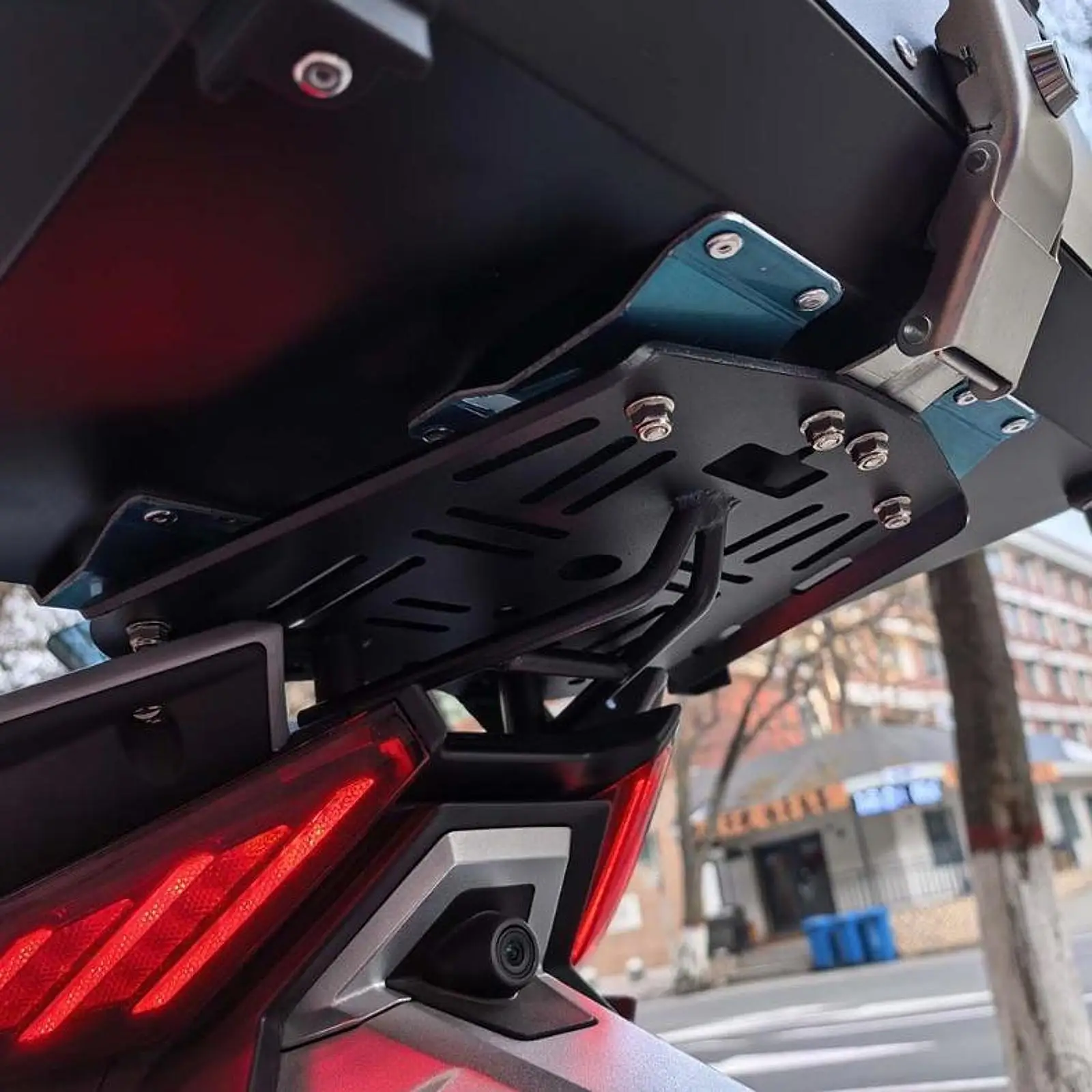 

Motorcycle Rear Luggage Rack Support Shelf Premium for Zontes 368G 501G