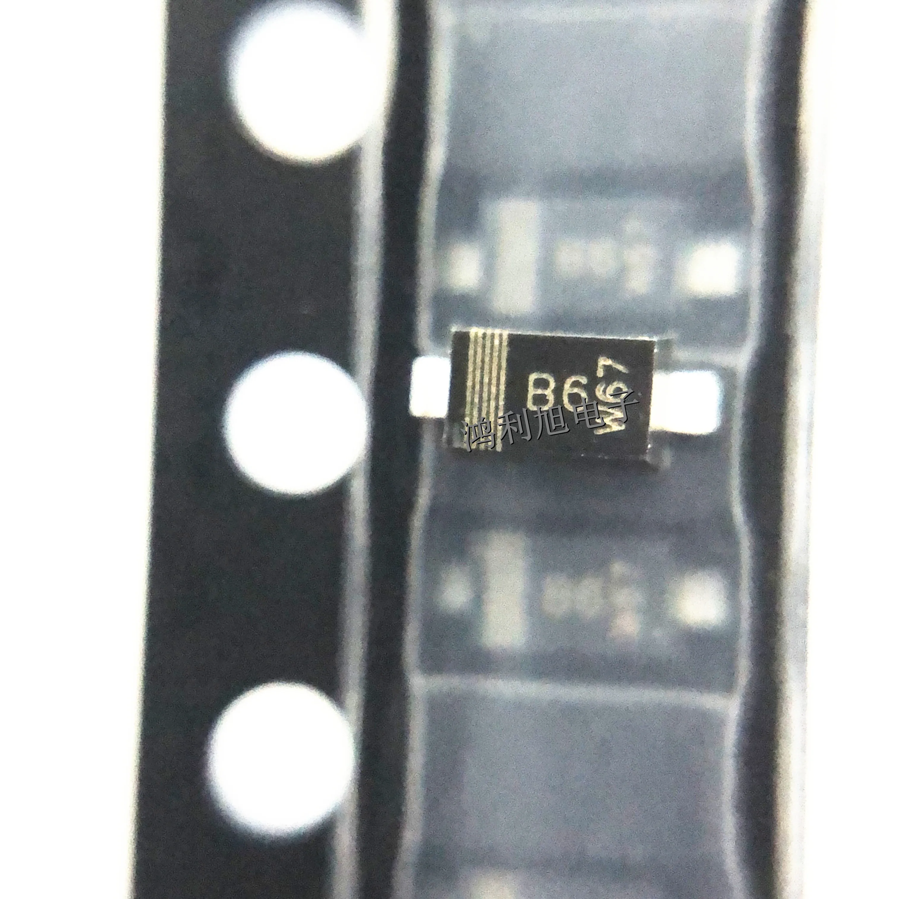 

200pcs/Lot BZT52H-C3V3 SOD-123-2 MARKING;B6 3.3V Diode Zener Single 3.3V 5% 830mW 2-Pin Operating Temperature:- 65 C-+ 150 C