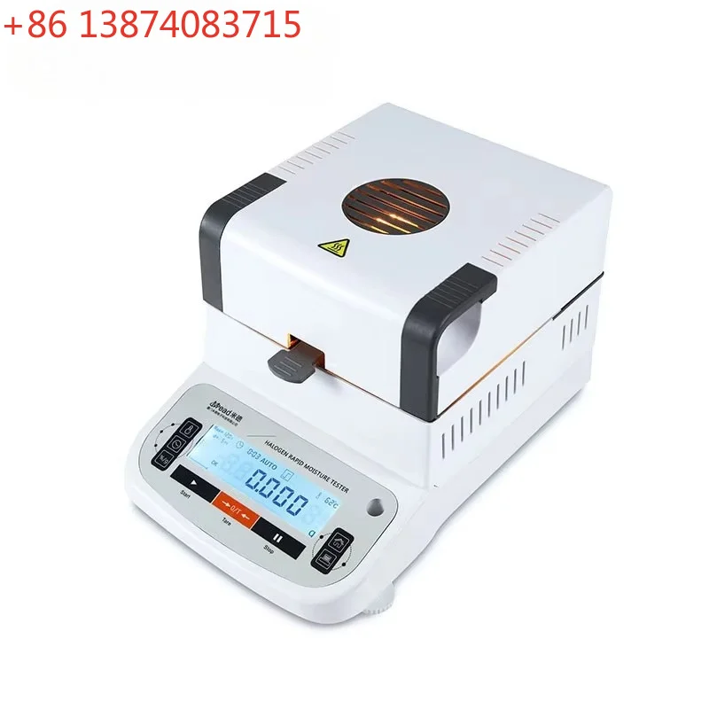 High Precision Halogen Moisture Analyzer Herbal Moisture Tester Sludge Solid Content Detector 0.01g 0.005g 0.001g 0.0001