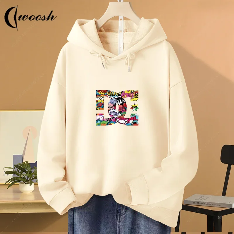 New Usa Luxury Brand Plus Size Men Women Hoodie Cotton Print Hoodies Sweatshirt Pullover Autumn Winter Streetwear Trend Clothing