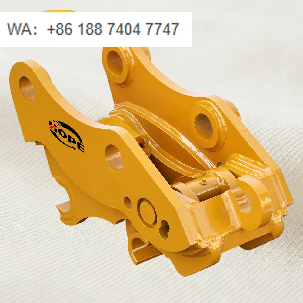Strong Excavator Quick Coupler Made of Wear Resistant Steel Providing Durability for Long Working Hours