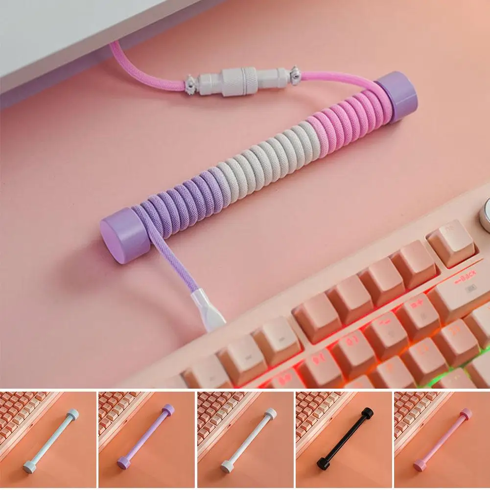 

15/18CM Keyboard Cable Management Bar Cable Organizer Protection Rod Spool Winder Fixed Cable Management A2D9