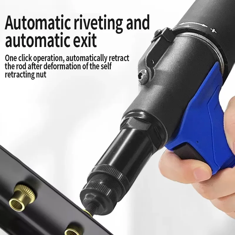 

【specialized】Industrial Pneumatic Rivnut RL-6312L High-Pull Force Front Exhaust for Fast Secure Automotive Riveting (M4-M8 5