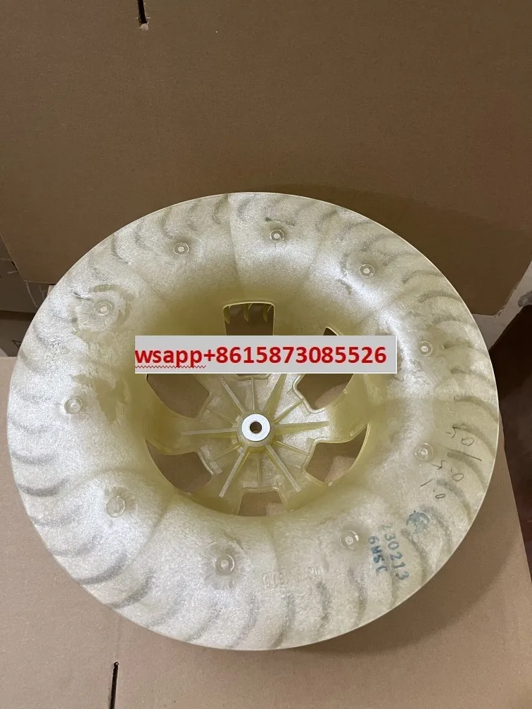 Ventilador centrífugo interno de ar condicionado de gabinete de 5 pacotes com um diâmetro de 380 * 180 ¢ 379 * 180,5