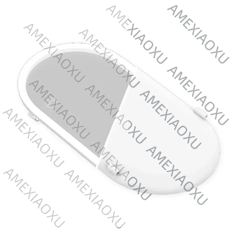 AMEXIAOXU  1 Piece Car Visor Mirror Car Makeup Touch-Control Switch Visor Mirror Interior Accessories Makeup