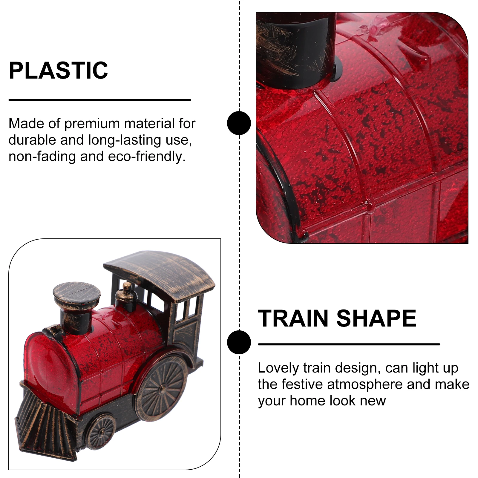

Xmas Train Model LED Night Light Christmas Decoration Home Decorations Ornament