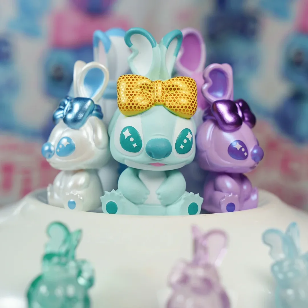 

Original Disney Stitch Cosbi Mini Blind Box Kawaii Anime Figure Candy Series Collectible For Kids Birthday Gifts