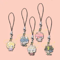 Korean Virtual Idol PLAVE Mobile Phone Lanyard NOAH YEJUN BAMBY EUNHO HAMIN Acrylic Pendant Cute Rope Kawaii Straps Hanging Gift