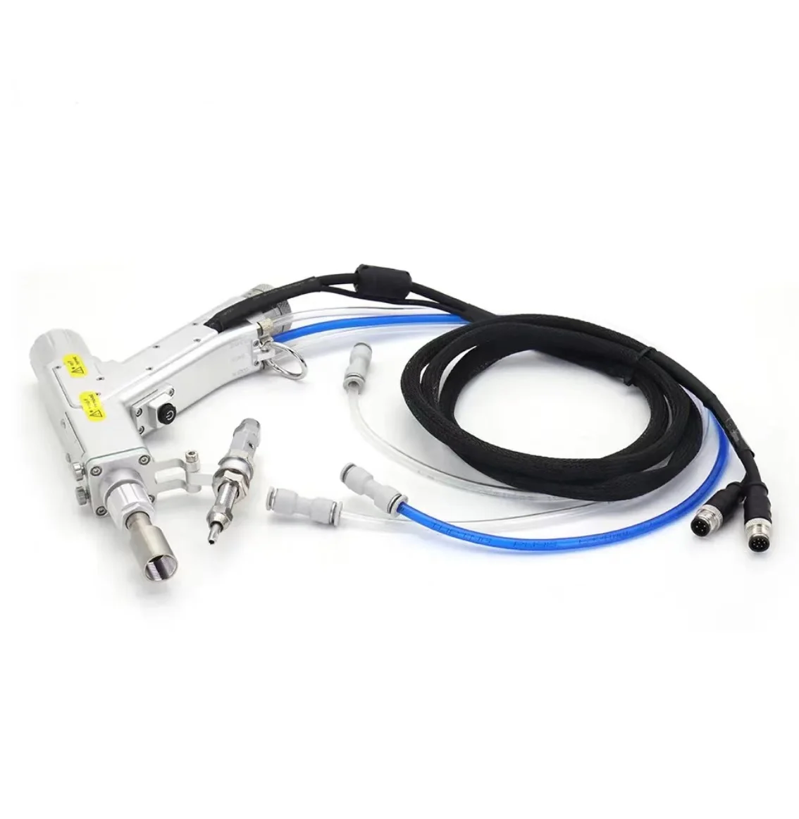 China High Stability Raytools BW101-GS 4 in 1 Handheld Laser Welding Cleaning Head With Wire Feeder for 0-3kw Laser Welding