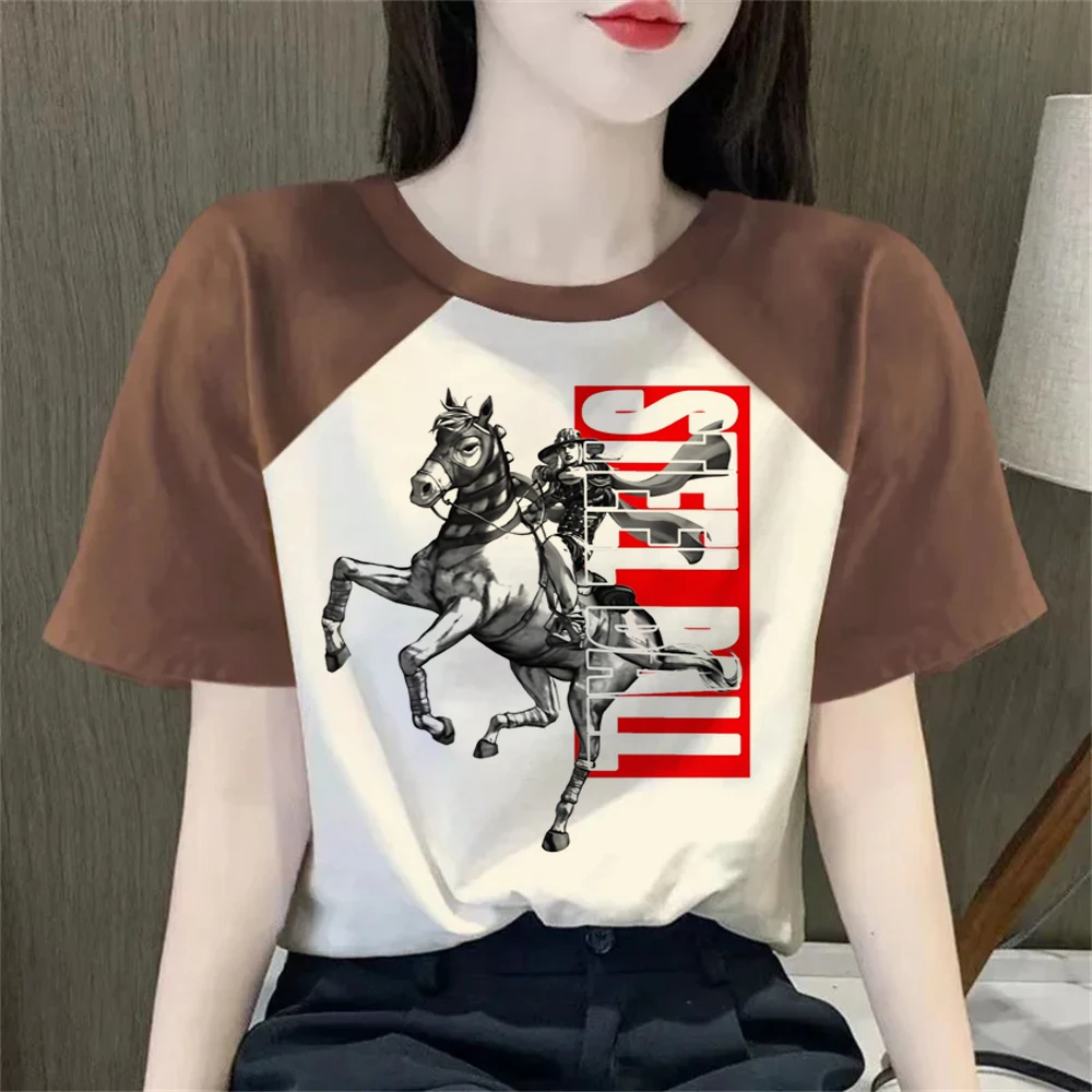 Jojo's Bizarre Adventure shirt femme emo vintage party goth summer top tees y2k manga clearance sales scene  aesthetic
