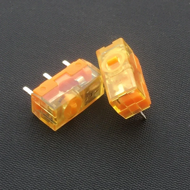 TTC Dustproof Gold Micro Switch Custom 60M 80Million Clicks Button 3 Pin Silent Rapid Trigger 1Pcs for Gaming Mouse Switches