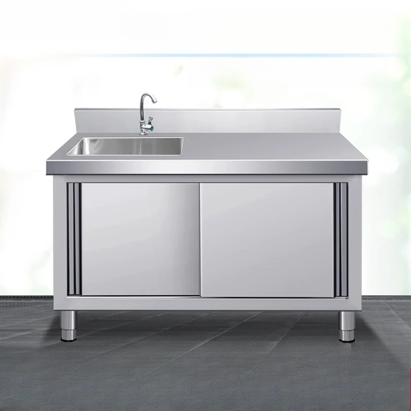 

Кухонные шкафы из нержавеющей стали: Простые, современные, практичные, для дома. Мебель для кухни Armario De Cozinha YS40CC