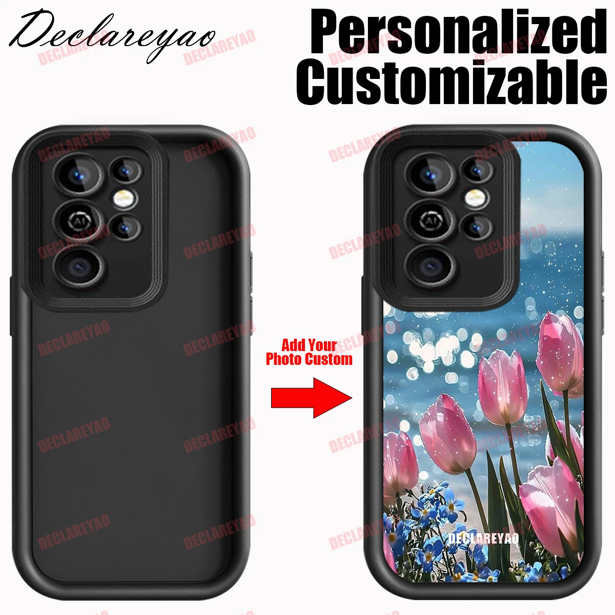 Personalized DIY Customized Photo Matte Soft Coque For Samsung Galaxy S22 S20 S25 S24 Plus Ultra S21 FE S2 Case Cover Shockproof