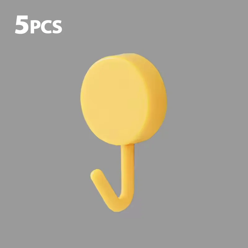 5/10PCS Selbstklebende Wand Haken Stark Ohne Bohren Kleidung Wc Badezimmer Tür Küche Handtuch Aufhänger Hause Tisch locker Haken