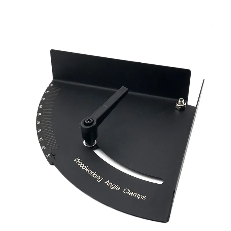 For Woodworking Protractor 45/90/180 Degree Multifunctional Woodworking Fixture, Adjustable Angle Clip, Variable Angle Fixture
