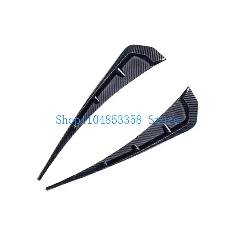 652F Automotive Side Guard Transfers Pack Of 2 ABS Carbon fiber Ventilation Transfers Impermeable Outside Enhancement For Mul