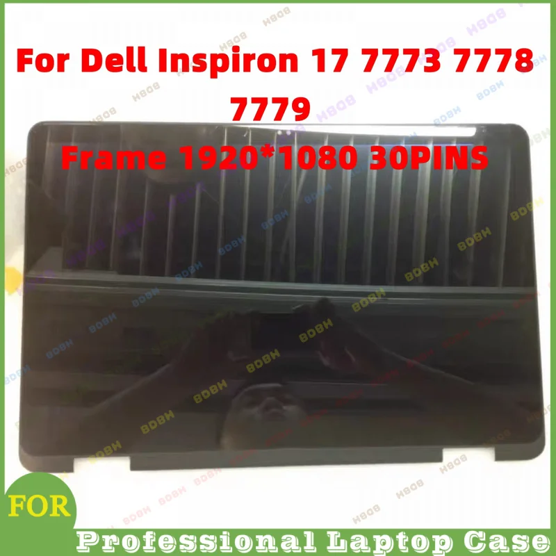 @BDBH FHD 30Pins Touch LCD Assembly With Frame For Dell Inspiron 17 7773 7778 7779 2‑in‑1 Laptop Screen Replacement 17.3