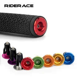 Bicycle Grip Handlebar End Plugs Aluminum Alloy Handle Bar End Cap 26.5mm BMX Motorcycle MTB Road Bike Grip Cover Accessories