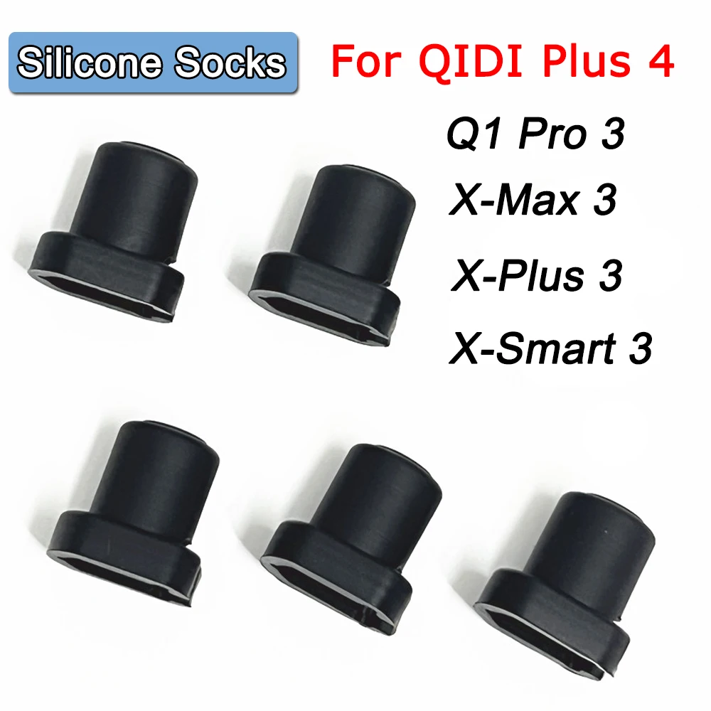 

For QIDI Plus 4, X-Max 3/ X-Plus 3/ X-Smart 3 Silicone Socks Hotend Protector Cover Case Parts For QIDI Q1 Pro 3 Silicone Sock