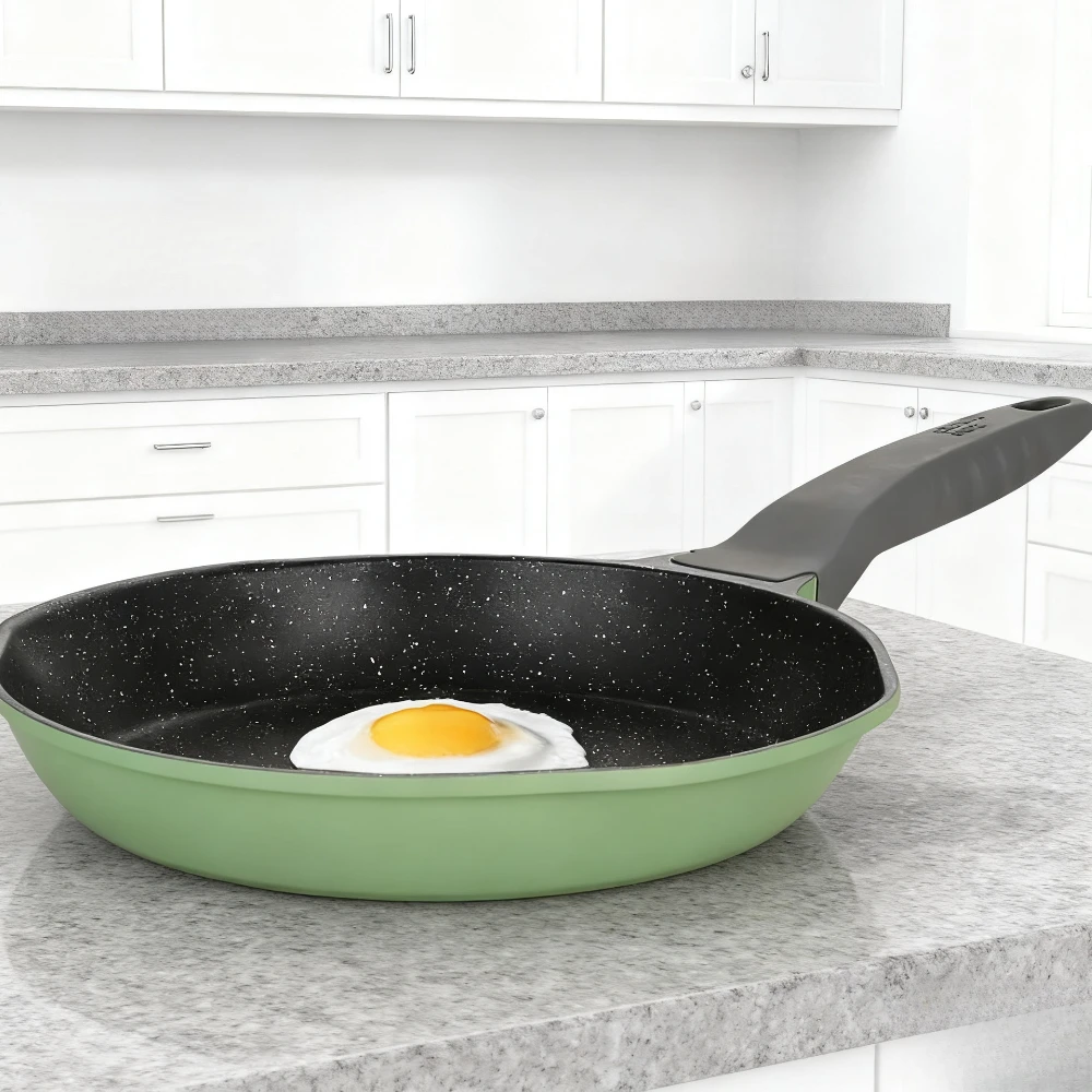 

COOKER KING Сковорода с толстой подошвой Бытовая сковорода Практичная сковорода с V-образным отверстием для легкого наливания кухонной кастрюли