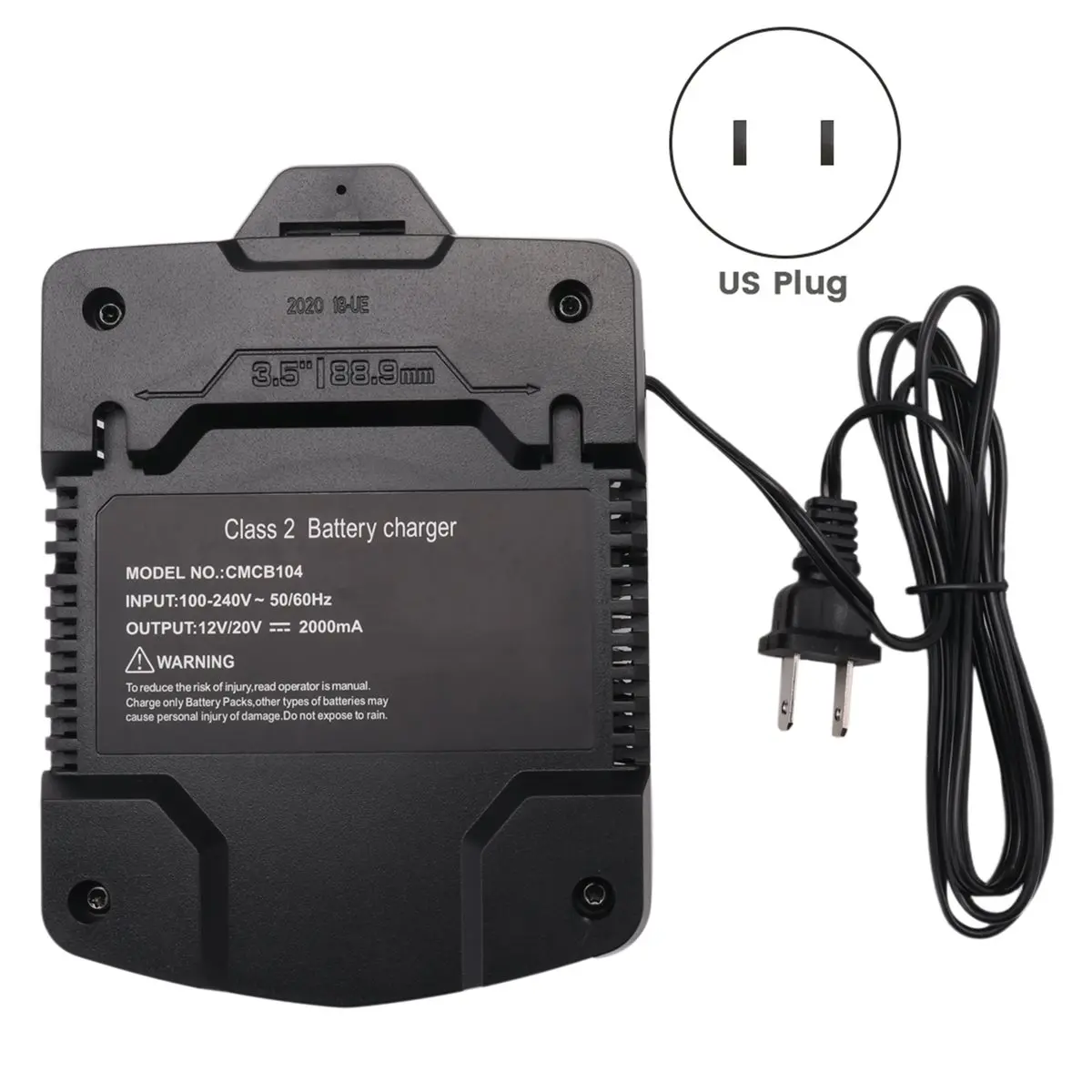 [TOP SALE] CMCB104 Battery Charger for V12/V20 Lithium Battery CMCB204 CMCB202 CMCB201 CMCB209 CMCB205 CMCB102 ,US Plug