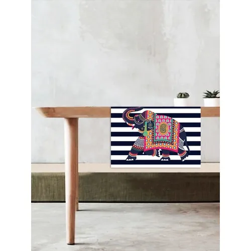 

Beard Home Ethnic Elephant Pattern 3D Digital Printed Runner