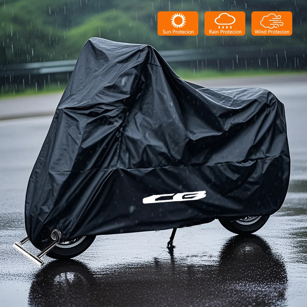 

Для Honda CB650R CB125R CB150R CB190R CB250R CB400 CB500X CB500R CB650F CB1100 Водонепроницаемый чехол для мотоцикла Дождевик