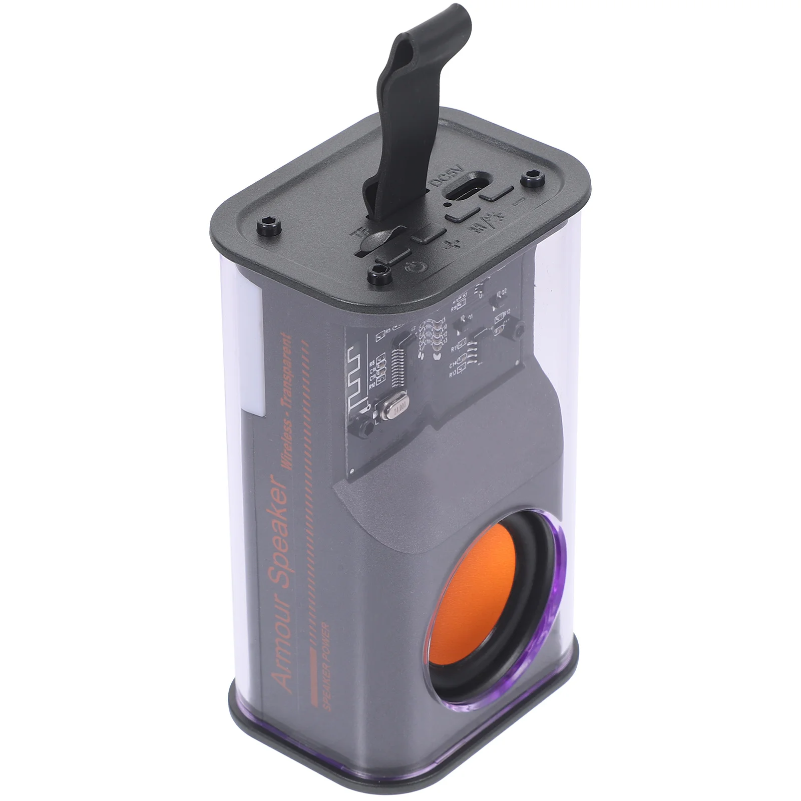 

Wireless Speaker Portable Mini Outdoor Led Light Sound Box For Camping Hiking Travel Stereo Bass Desktop Laptop