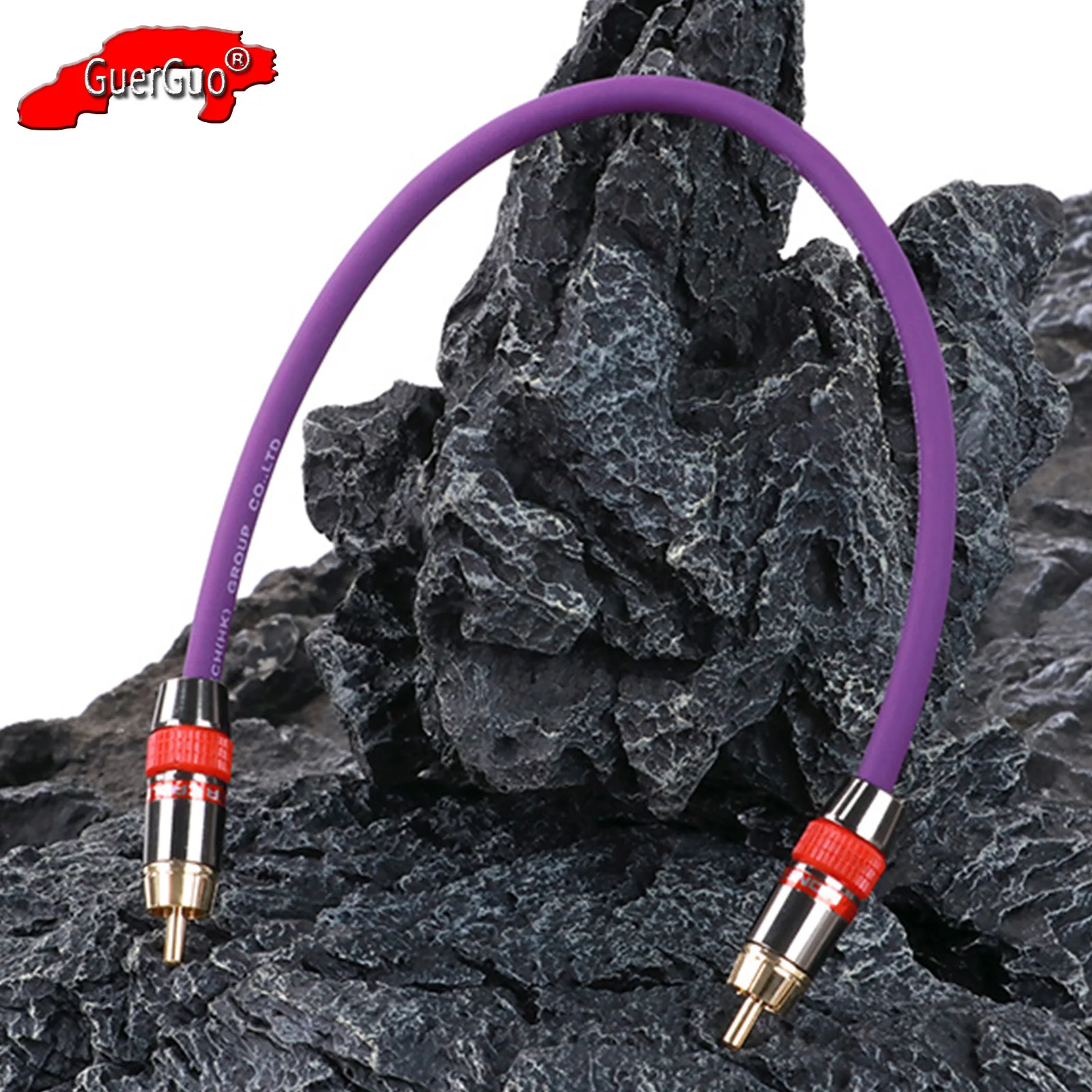 

RCA Male to Male Audio Extension Cable,Shielded Gold Plated RCA Stereo Jack Interconnect Cord for Home Theater Amplifier Speaker