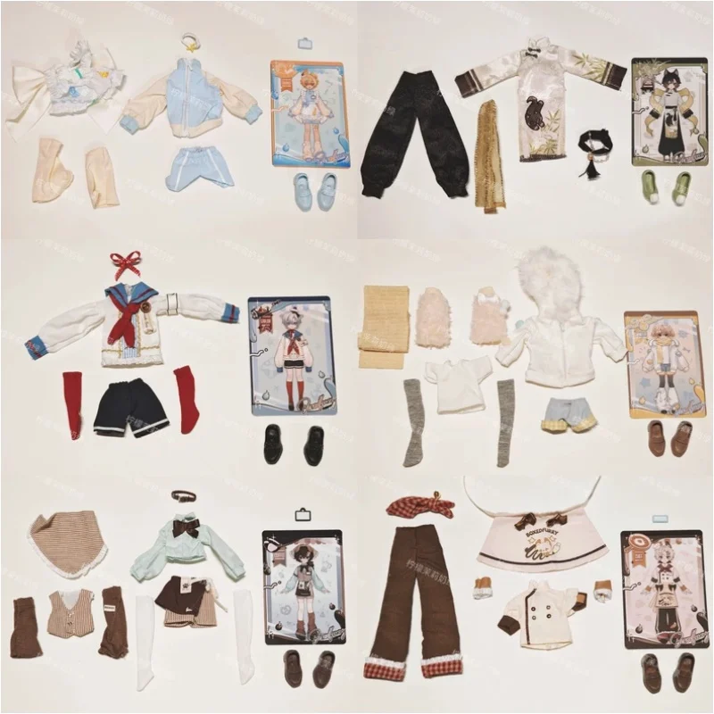 Genuine Mirai Dolls Boxed Furry Series 1/8 Bjd Doll Box Anime Action Figure Character Doll Model Replace Doll Clothe Accessories