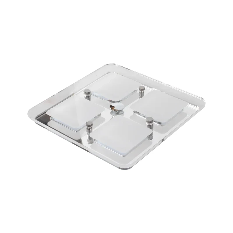 12 فولت RV صمام ثنائي باعث للضوء مربع الاكريليك ضوء السقف مع مفتاح اللمس الأزرق المزاج الضوء المحيط لمقطورة قارب RV داخلي #2