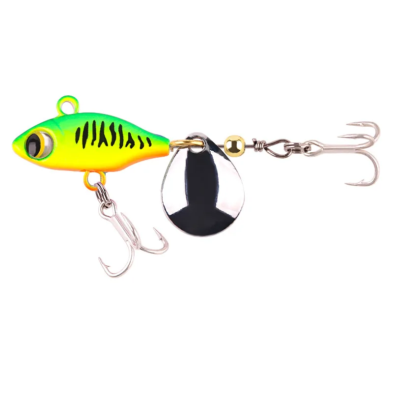LHFSH Chatterbait con cola giratoria para lubina y trucha - imagen 3