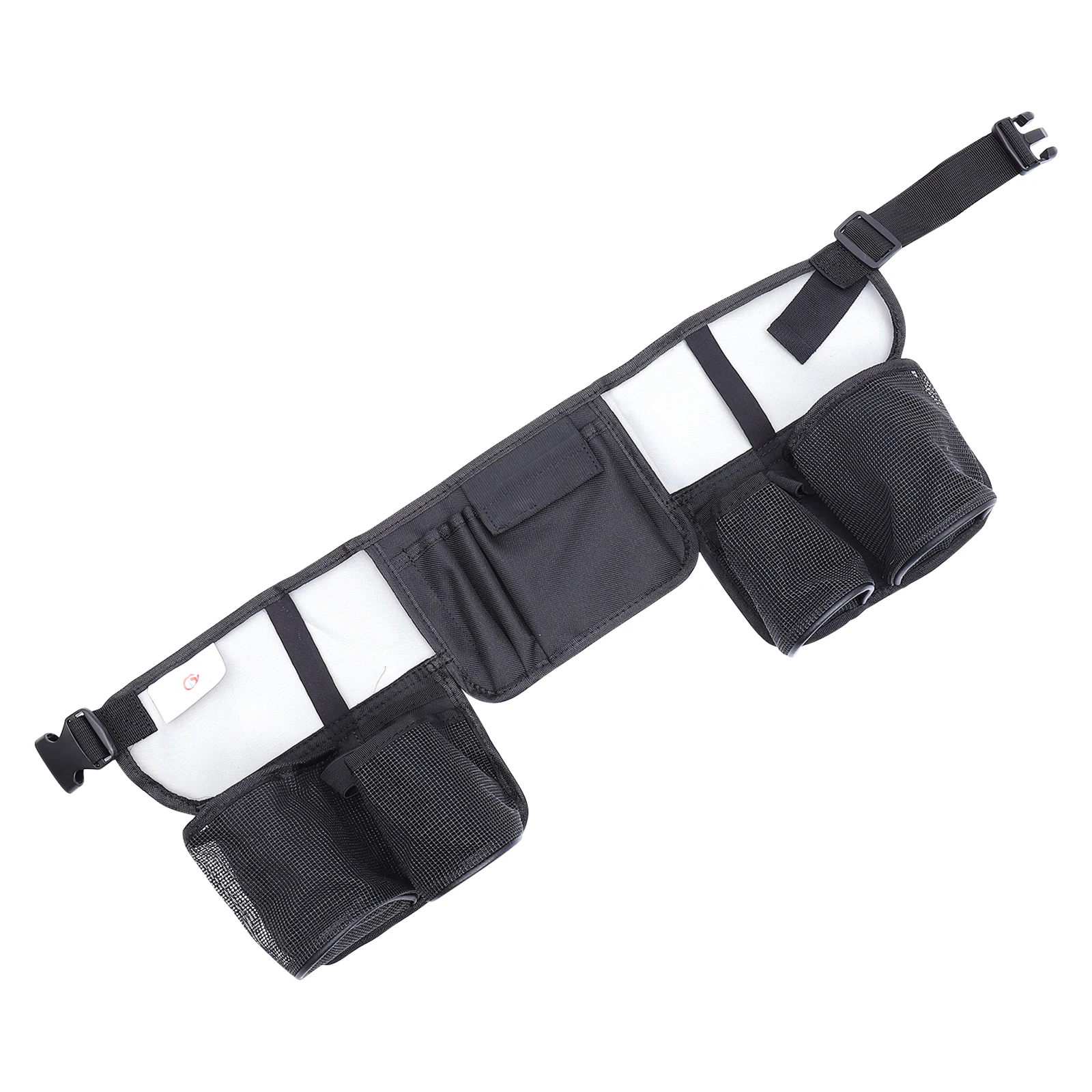 Multifunctional Tool Waist Bag Canvas Large Capacity Storage Pouch Adjustable Belt Buckle Cleaning ganized Maintenance Round