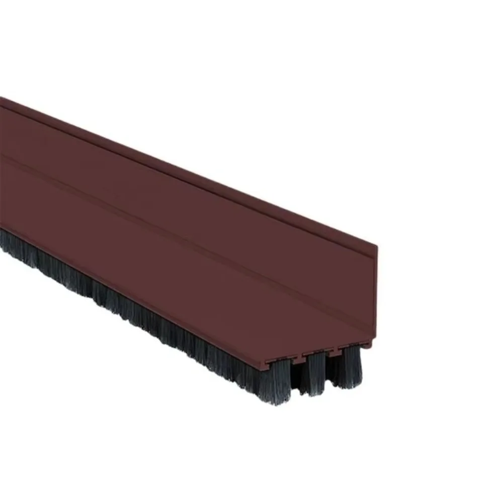 مانع النسيم 3-Layer تصميم مسودة الباب سدادة الحشرات برهان الغبار برهان الباب السفلي ختم فرشاة ختم الباب يكنس الباب السفلي #1