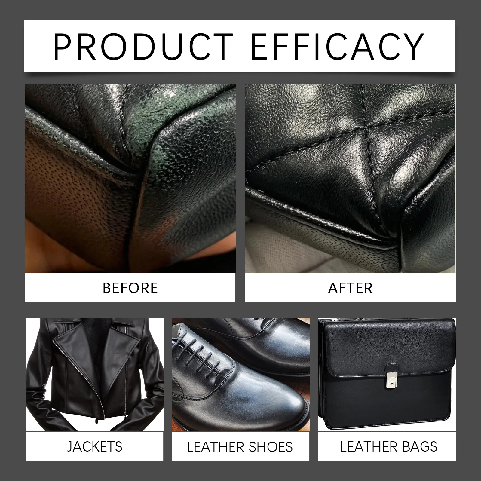 Car Interior Seat Repairing Leather Reconditioning Kit Complete Set for Bag Shoes Furniture Cleaning Protecting Leather Products