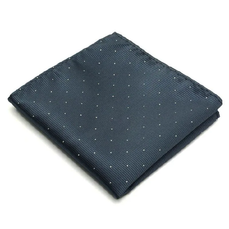 Hanky Dot Breast Scarf Pocket Squares Mens Handkerchief Napkin Wedding Chic school Adult Formal Accessories YC24