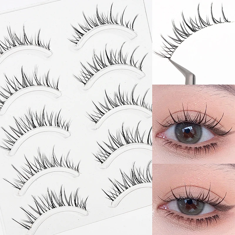 

False Eyelash Set Fluffy Single Eyelash Extension Makeup Fluffy, Soft And Natural Finish