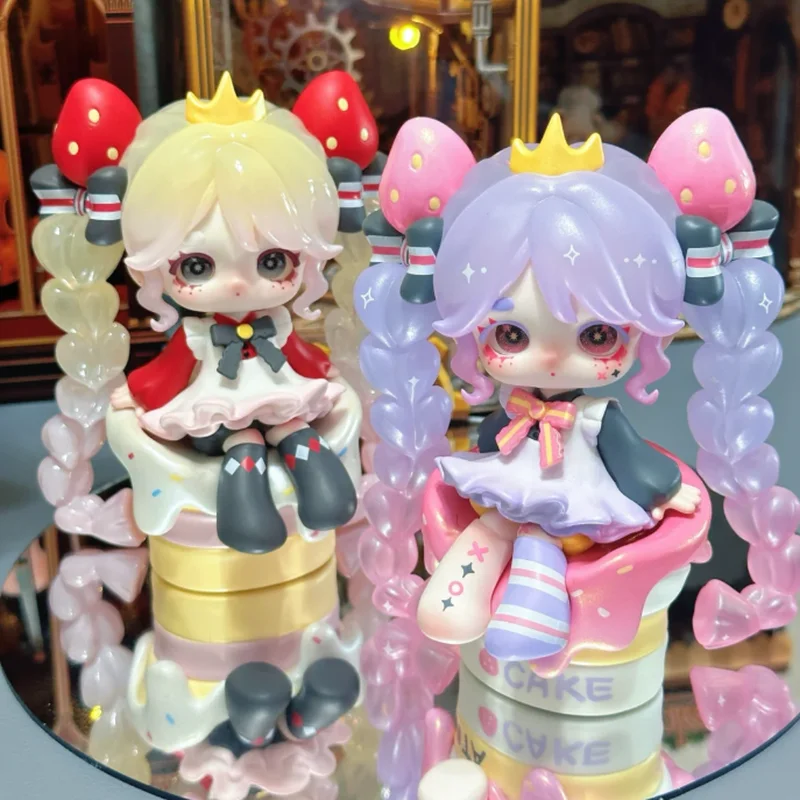 

stock Ninita Mirror Paradise cute pvc Series Blind Box Mystery Box Toys Cute Action Anime Figure Kawaii Model birthday Gift gift