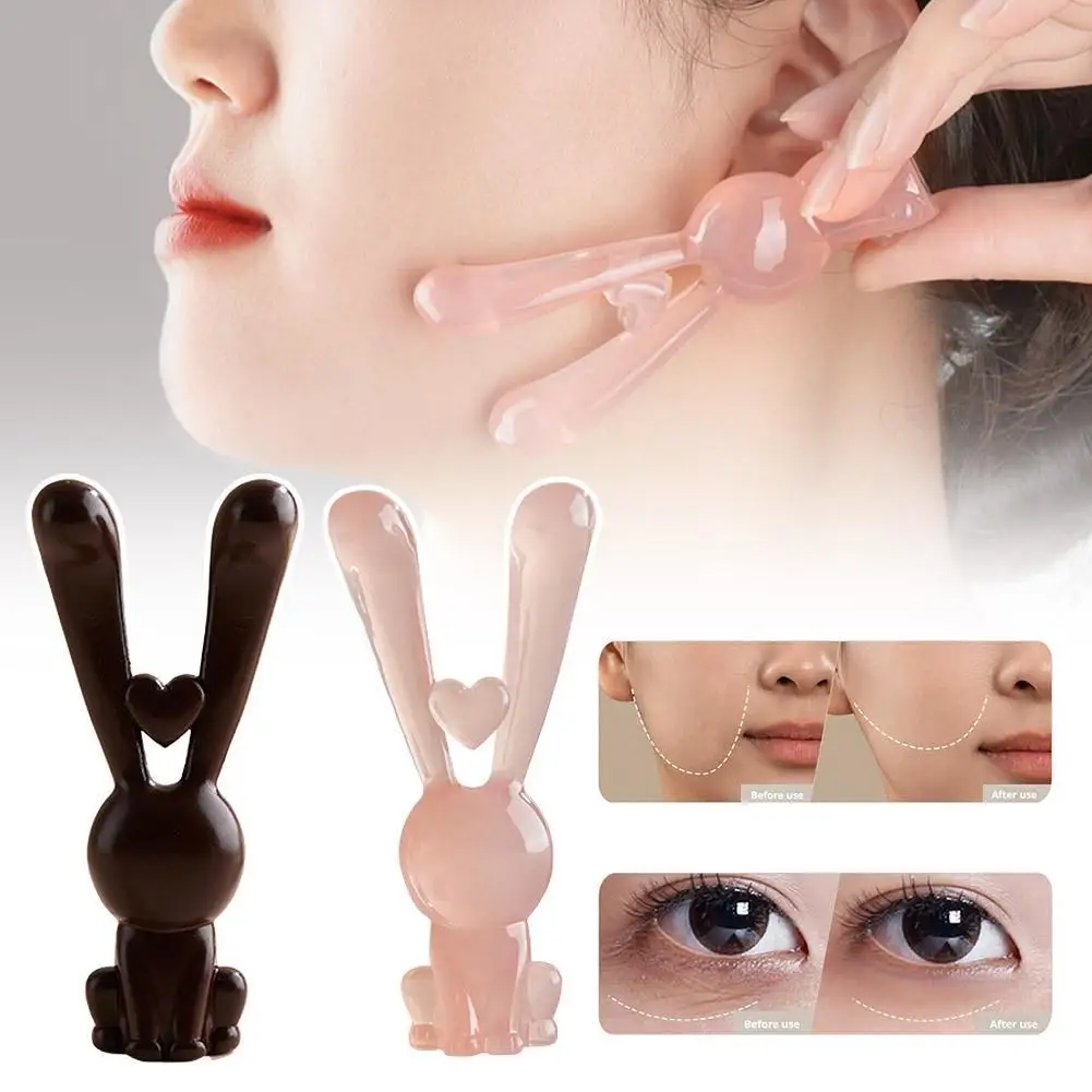 新しい1個入りフェイスリフティングかっさスクレイピングマッサージフェイシャルツールマッサージプレートむくみ軽減ノーズリフティングノーズマッサージャー
